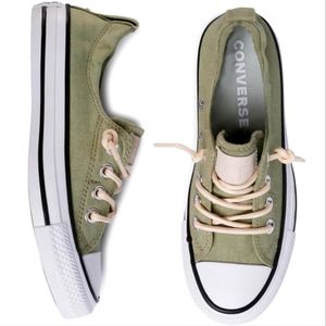 NWT Converse Shoreline Slip-On Olive Drab Green